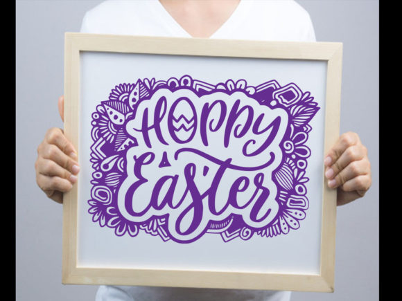Easter, Flower, Egg Template: A Fresh Embroidery Design for Spring Projects