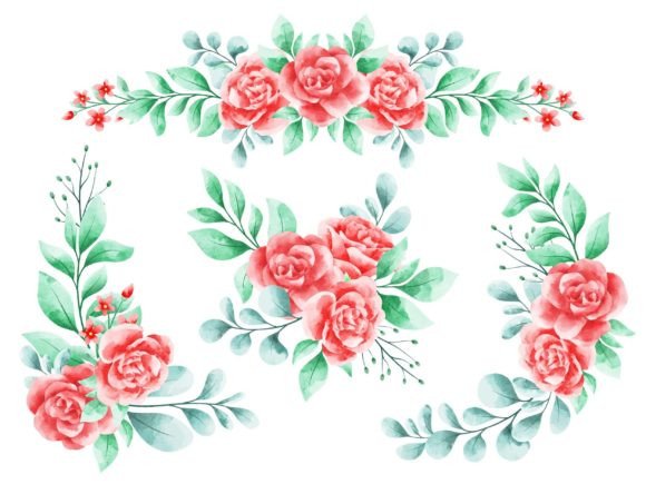 Flower Watercolor Arrangement Embroidery Design Review