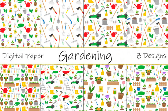 Gardening Pattern: A Delicate Garden Tools Design for Real Projects