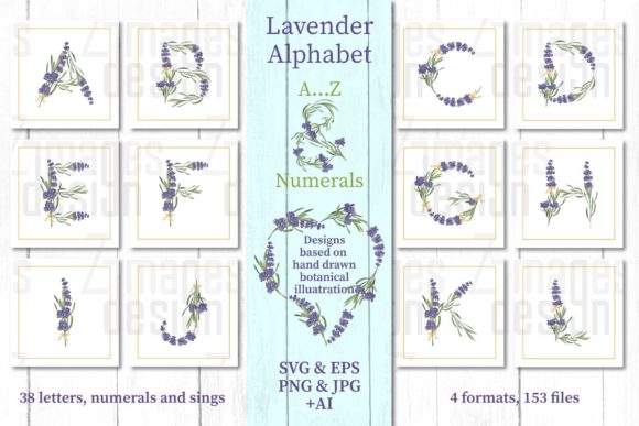 Lavender Alphabet Clipart: A Designer’s Perspective on Real-World Use