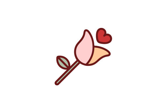Love Flower Embroidery Design: A Heartfelt Icon for Real Projects