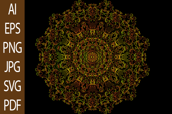 Mandala Vector Design V 74 Review for Real Embroidery Projects