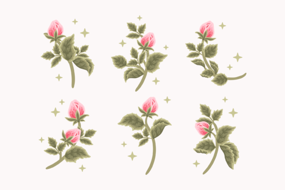Vintage Magical Spring Rose Flower Buds Review
